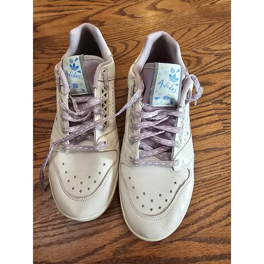 Adidas Slamcourt Star Sneakers Women’s Lavender - Picture 2 of 5